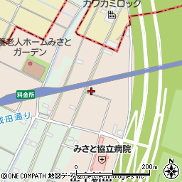 埼玉県三郷市小谷堀593周辺の地図