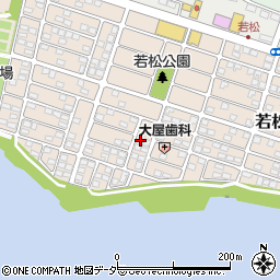 千葉県我孫子市若松114-3周辺の地図