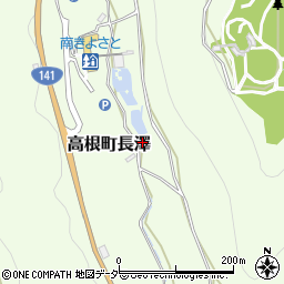 山梨県北杜市高根町長澤788周辺の地図