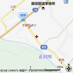 長野県看護協会（公益社団法人）　木曽訪問看護ステーション周辺の地図
