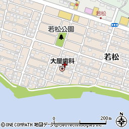 千葉県我孫子市若松115-6周辺の地図