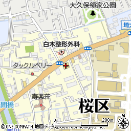 サイゼリヤ埼大前店周辺の地図