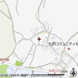 千葉県成田市七沢84-7周辺の地図