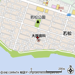 千葉県我孫子市若松115-5周辺の地図