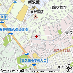 埼玉県ふじみ野市南台周辺の地図