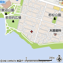 千葉県我孫子市若松127-5周辺の地図