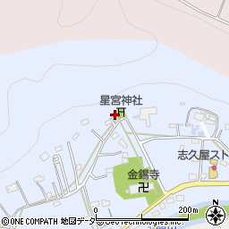 埼玉県飯能市赤沢299-1周辺の地図