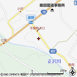 長野県木曽郡木曽町日義4856-1周辺の地図