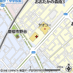 千葉銀行ＬＥＶＥＮおおたかの森 ＡＴＭ周辺の地図