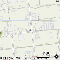 埼玉県三郷市半田217周辺の地図