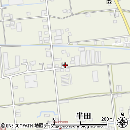 埼玉県三郷市半田389周辺の地図