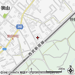 埼玉県狭山市狭山16周辺の地図