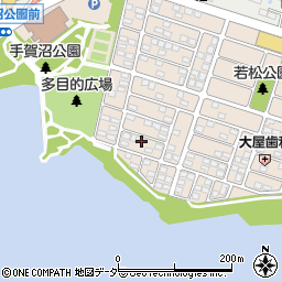 千葉県我孫子市若松127周辺の地図