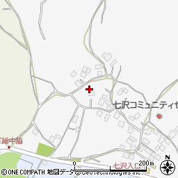 千葉県成田市七沢84周辺の地図