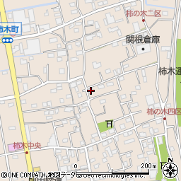 埼玉県草加市柿木町601周辺の地図