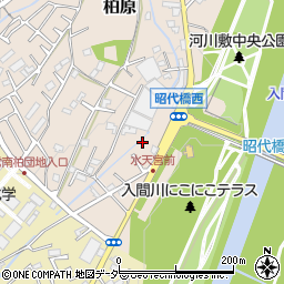 埼玉県狭山市柏原2898周辺の地図