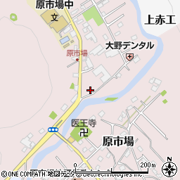 埼玉県飯能市原市場668-15周辺の地図