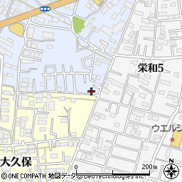 埼玉県さいたま市桜区上大久保7周辺の地図