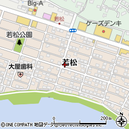 千葉県我孫子市若松152-8周辺の地図