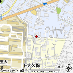 埼玉県さいたま市桜区上大久保45周辺の地図
