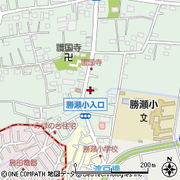 埼玉県富士見市勝瀬763周辺の地図