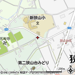 埼玉県狭山市入間川1111-8周辺の地図