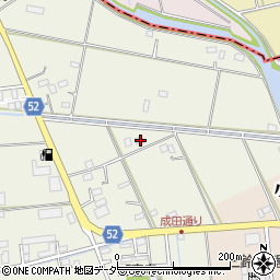 埼玉県三郷市半田624周辺の地図