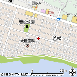 サン若松周辺の地図