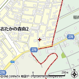 千葉県流山市おおたかの森南2丁目23-13周辺の地図