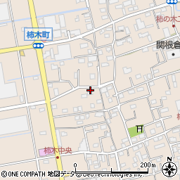 埼玉県草加市柿木町612周辺の地図