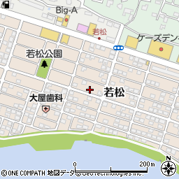 千葉県我孫子市若松144-11周辺の地図