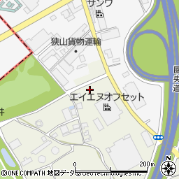 埼玉県狭山市笹井704-1周辺の地図