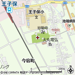 妙勧寺周辺の地図