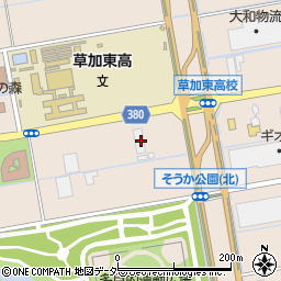 埼玉県草加市柿木町757周辺の地図