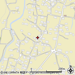 山梨県北杜市大泉町谷戸3879周辺の地図