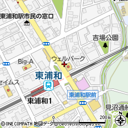 ガーデン東浦和Ⅱ周辺の地図