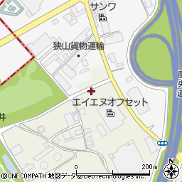 埼玉県狭山市笹井705-1周辺の地図