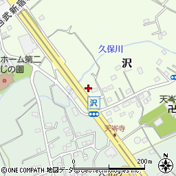 埼玉県狭山市沢3周辺の地図