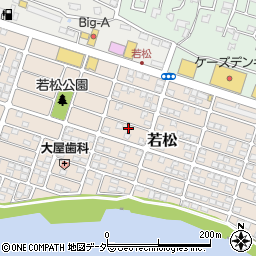 千葉県我孫子市若松144-14周辺の地図