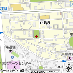 戸塚中台第2公園周辺の地図