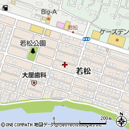 千葉県我孫子市若松144周辺の地図