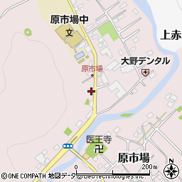 埼玉県飯能市原市場665-3周辺の地図