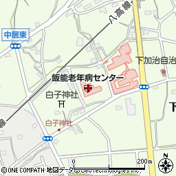 埼玉県飯能市下加治147周辺の地図