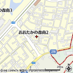 千葉県流山市おおたかの森南2丁目4-5周辺の地図