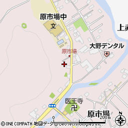 埼玉県飯能市原市場663周辺の地図