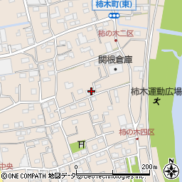 埼玉県草加市柿木町704周辺の地図