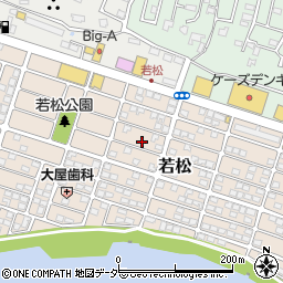 千葉県我孫子市若松143-11周辺の地図