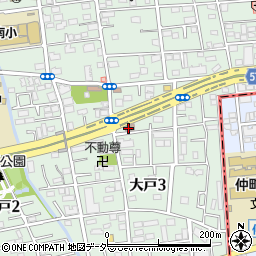 与野大戸郵便局 ＡＴＭ周辺の地図