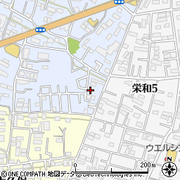 埼玉県さいたま市桜区上大久保4周辺の地図