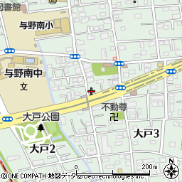 大戸倉庫周辺の地図
